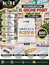 ECZANE EL GEÇME POŞET TABLET 17X25