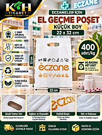 ECZANE EL GEÇME POŞET  KÜÇÜK  22x32