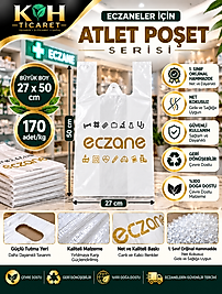 ECZANE ATLET POŞET BÜYÜK 27X50